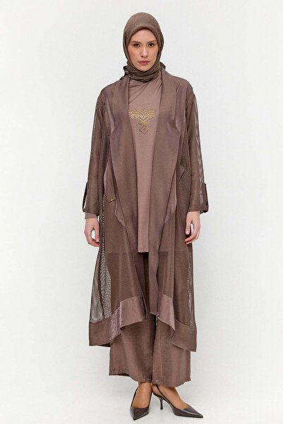 Setrms File Kombinli Jakarlı Twinset