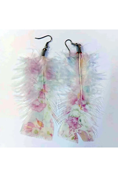 GemSale Feather Earrings, Printed