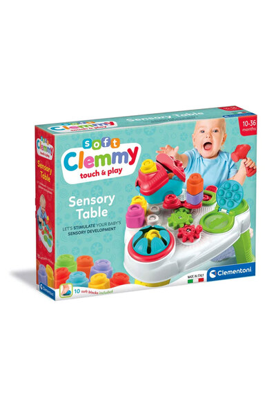 CLEMENTONI Τραπέζι Αισθητηριακής Δραστηριότητας Soft Clemmy Soft Block 17704
