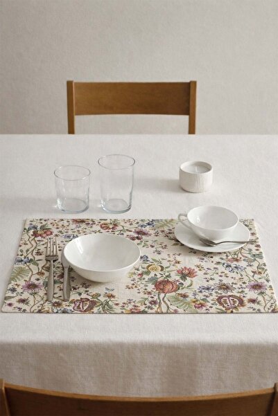 dekomall home & living 6-Piece American Service Set Flower Garden -Asrv004