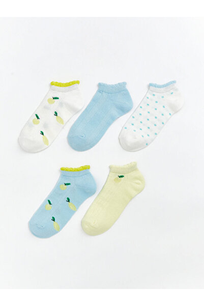 LC Waikiki Embroidered Girls' Bootie Socks from Uzg Store for Style Enthusias...