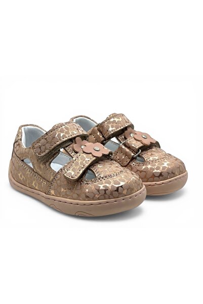 HAPPY WALK أحذية يومية للبنات الصغيرات مصنوعة من الجلد وذات نعل طبي