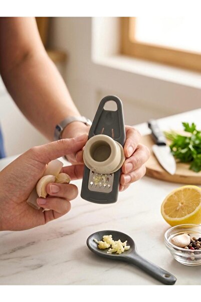 cook&kitchen Sun Cook Garlic Grater Gray