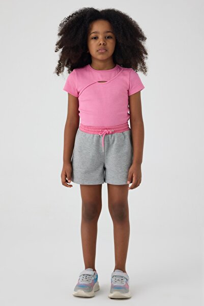 Tyess Γκρι σορτς για κορίτσια BG Store