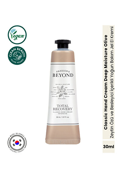 Passion&Beyond Classic Hand Cream El Kremi Intensive Total Recovery Onarıcı Y...