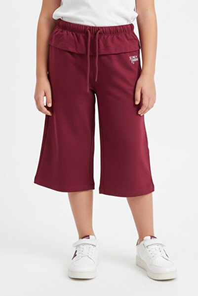 Toontoy Κοριτσίστικο ελαστικό στη μέση, με δέσιμο, ίσιο πόδι, εμπριμέ Capri 2...