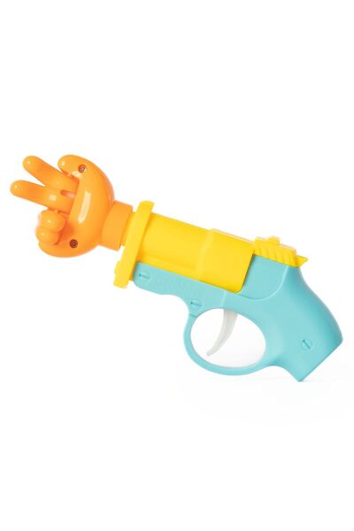 Keycraft Pistol amuzant - Piatră, foarfecă, hârtie