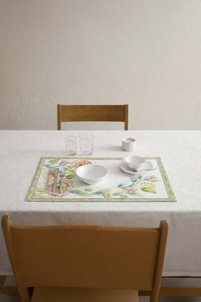 dekomall home & living طقم أدوات المائدة الأمريكية المكون من 6 قطع - سبرينج ج...