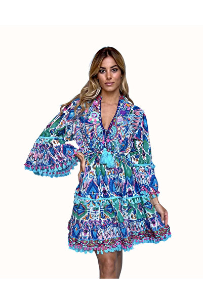 Antica Sartoria COLORFUL SUMMER DRESS