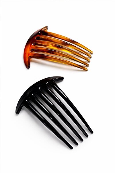 New Obsessions Σετ χτενών γαλλικού κότσου από ακετάτη 2 τεμαχίων