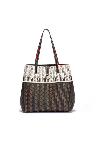 CHCHDIOSA Women's Large Letter Print Handbag Shoulder Bag, for commuting, tra...