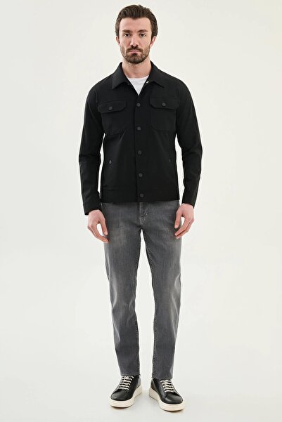 Mcr Men's Shirt Collar Coat 39664