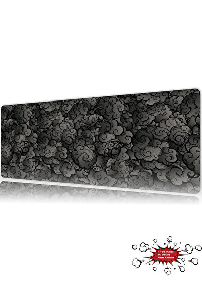 urzuva Midnight Cloud Gaming Oyuncu XL Mouse Pad Mousepad 90X40 cm 3Mm Dikişl...