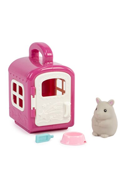 Keycraft Mini Pet - Hamster cu accesorii și cușcă