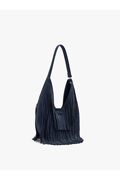PARFOIS Kadın Püsküllü Hobo Omuz Çantası