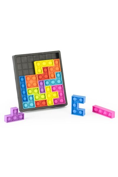 Keycraft Joc senzorial cu piese pop-it - Tetris