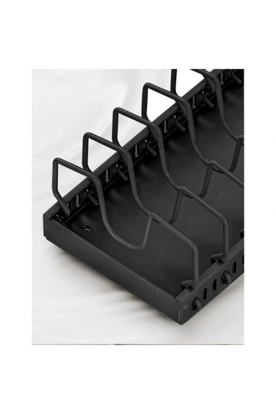 NW NessiWorld Telescopic Rail Pan Pot Organizer