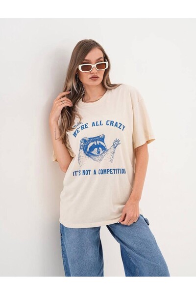 shams style Kooly Baskı, γυναικεία μπλούζα T-shirt (για γυναίκες)