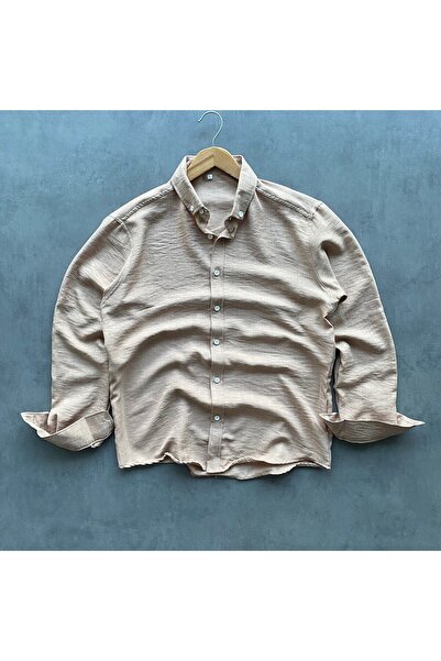THANBUTİK Crinkle Linen Shirt