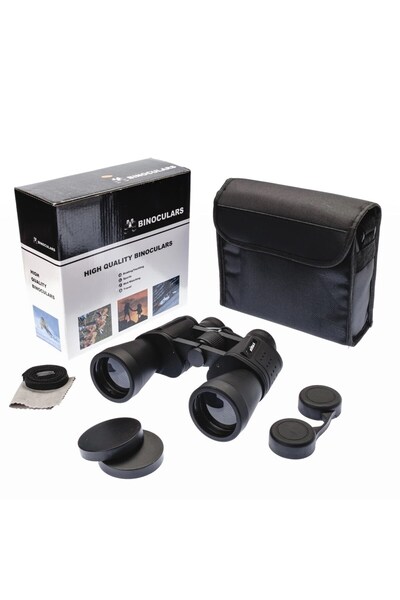 NW NessiWorld 10×50 – Professional Handheld Binoculars with Wide Front Lens –...