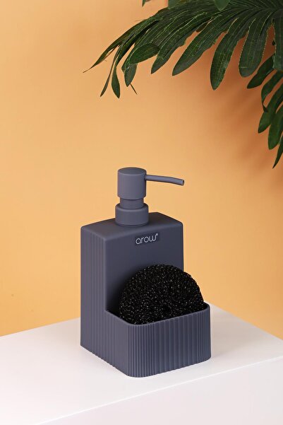 AROW Black Unisex Margaret Liquid Soap Dispenser Model Code: Tr-6188Black