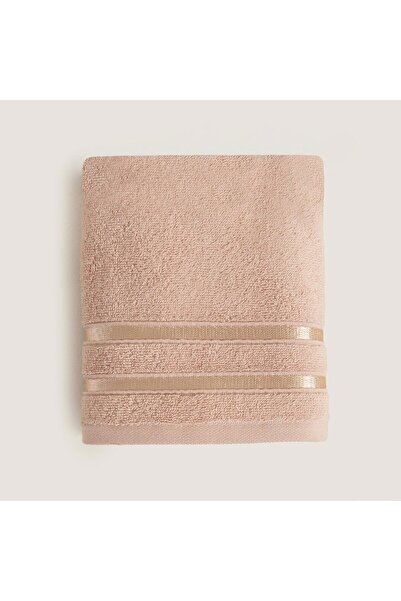 Chakra Chic 100% Cotton Face Towel 50X80 cm Salmon