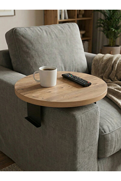 Pratico Azra Koltuk Sehpası | Kolçak Sehpası | Yan Sehpa | Çerezlik