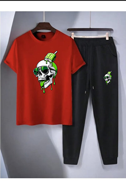 MİDAD Custom printed t-shirt - jogger t-shirt crew neck top bottom tracksuit set
