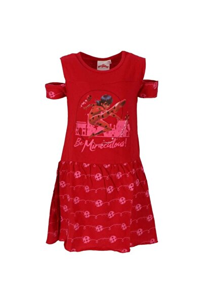 Miraculous Ladybug Rochie de bumbac, Be Miraculous, Roșu