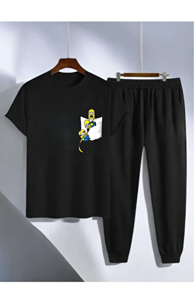 MİDAD Custom printed t-shirt - jogger t-shirt crew neck top bottom tracksuit set