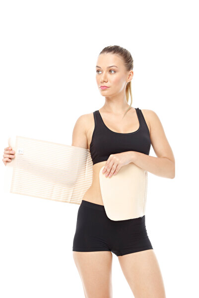 ORLEX Abdominal Abdominal Corset (with Towel Pads) – Abdominal Toning Waist S...