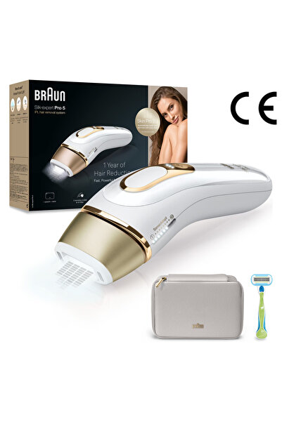 Braun Silk-expert PRO 5 PL5052 Epilator IPL cu Senzor Skin Pro 2.0 Automat și...