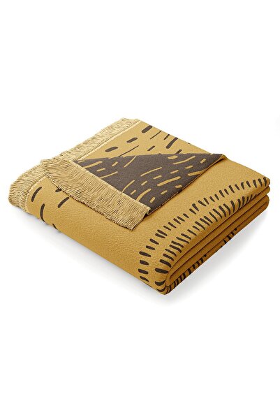 Amelia Home Cotton blanket, infinity pattern, Zaria, 430 g/m2, 150x200 cm, mu...