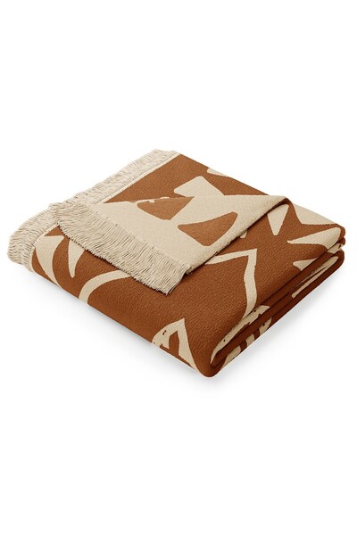 Amelia Home Patura din bumbac model traditional navajo, Zaria, 430 g/m2, 150 ...
