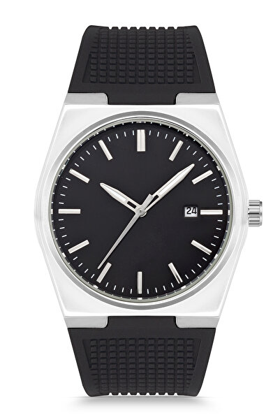 Newera Watch Silicone Cord Calendar Men's Wristwatch