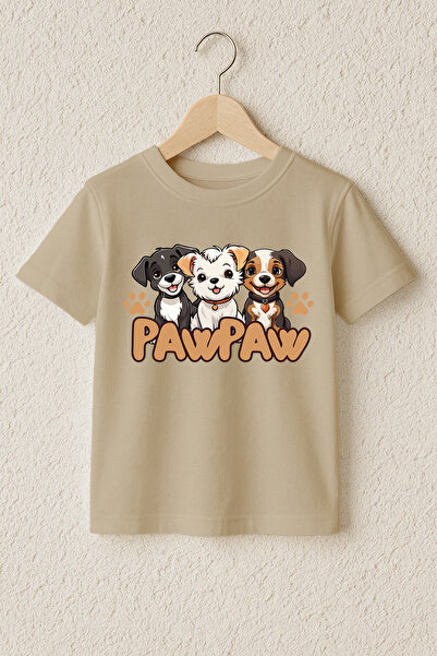 MYADA Tricou premium din bumbac 100% imprimat cu câini drăguți 23352