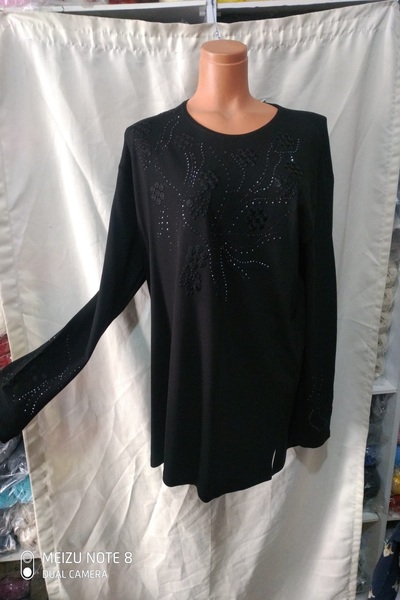 ARPATİ Black Beaded Embroidered Blouse 1 Piece Quality, Useful, Stylish