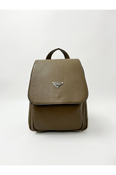 Sanmorris Rucsac de damă din piele artificială, cu textură moale și husă