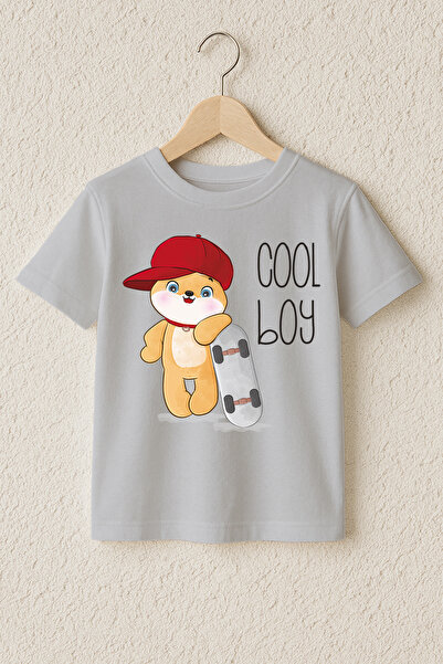 MYADA Μπλουζάκι Cool Boy με στάμπα, 100% βαμβακερό, υψηλής ποιότητας 22375