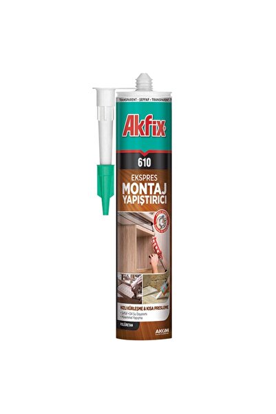 Empressco Çift Bileşenli Poliüretan Montaj ve Sıvı Çivi, 310 ml, Güçlü Yapışma