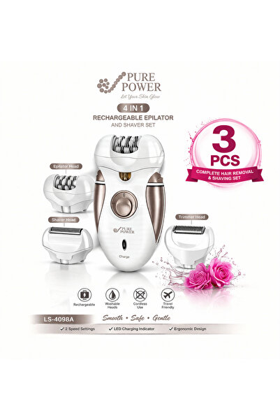 PURE POWER EPILATOR AND SHAVER SET