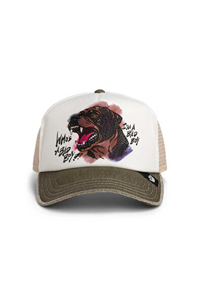 Goorin Bros . Bad Boy Disruption ( Rottweiller Köpek Figür ) 101-2753 Şapka
