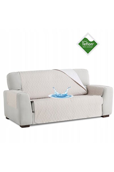 Sofazip Husă canapea impermeabilă matlasată Sofazip, culoare Ivory Canapea 5 ...