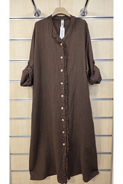 Park Moda Rochie lungă de in