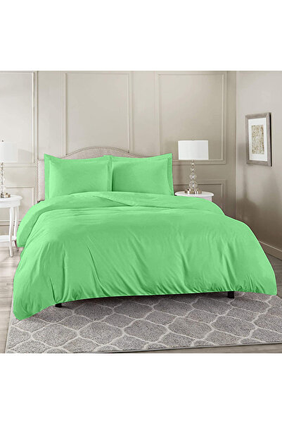 Five Store SUPER double bed linen, Velebit, ranforce cotton, light green, 4 p...