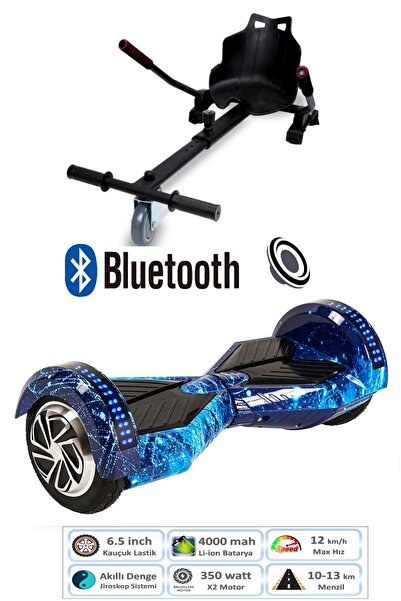 CityMate Smart Balance Elektrikli Kaykay Hoverboard 8.5inch + Hoverkart Set A...