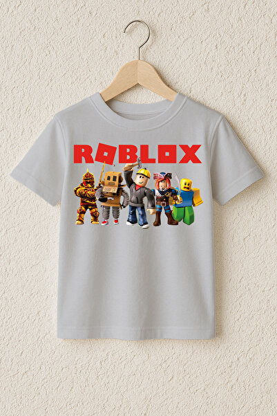 MYADA Tricou premium cu imprimeu Roblox, 100% bumbac 23402