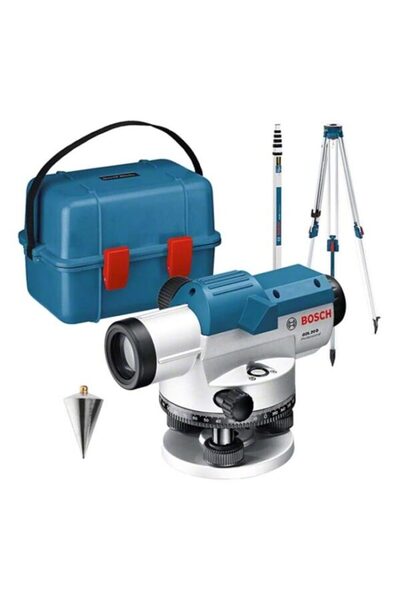 Bosch Professional مجموعة بوش GR500 مع BT160 وGOL 32D، مستوى بصري احترافي