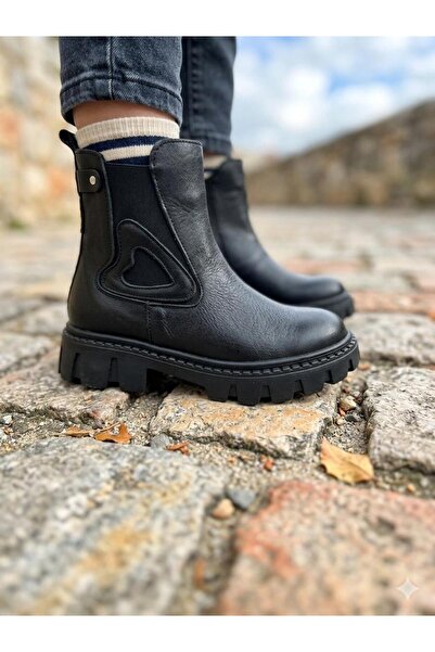 nuh kids Genuine Leather Orthopedic Girls' Boots