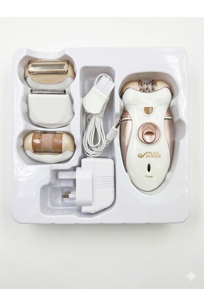 PURE POWER مجموعة ماكينة إزالة الشعر وماكينة الحلاقة